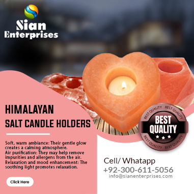 Himalayan Salt Candle Holder