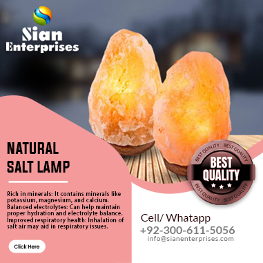 Natural Salt lamp