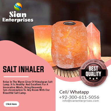 Crafted Salt Lamp