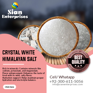 Crystal White Himalayan Salt