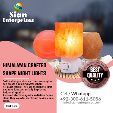 Himalayan Crafted Shape Night Lights