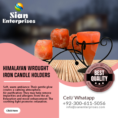 Himalayan Wrought Iron Candle Holder